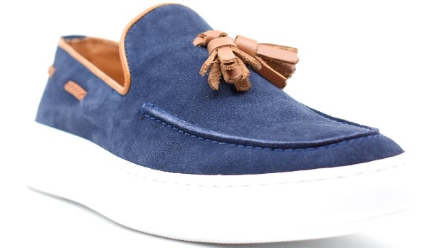il-mio ανδρικό loafer δέρμα μπλε 663 Navy