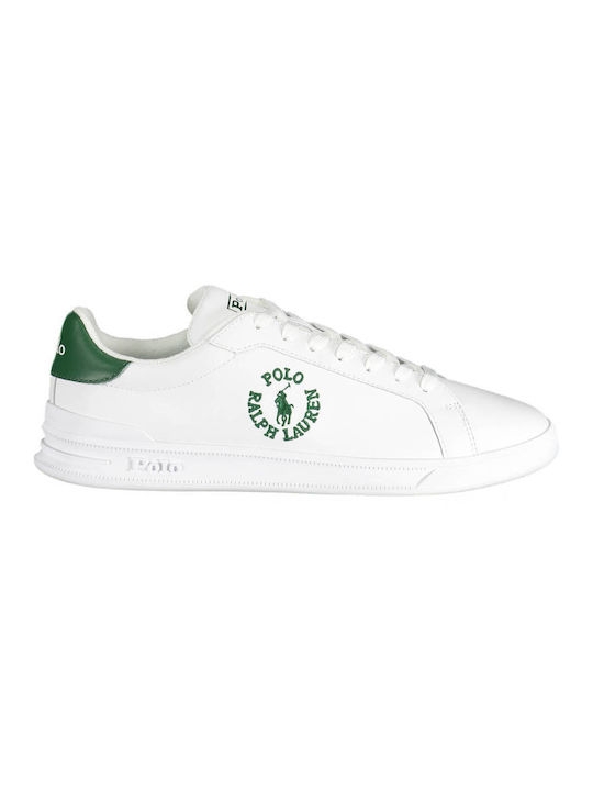 Polo Ralph Lauren ανδρικό sneaker λευκό Htr Crt Cl Bk Htl 809877600001 White - Image 3