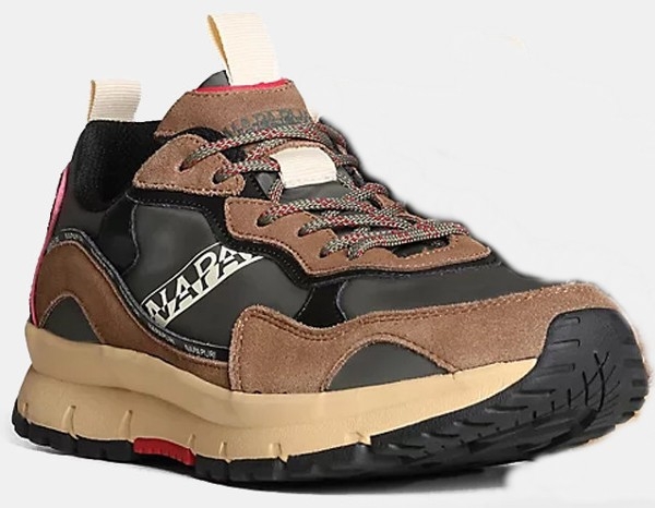 Napapjiri ανδρικό sneaker καφέ NP0A4H7VNBA1 Beige/Green