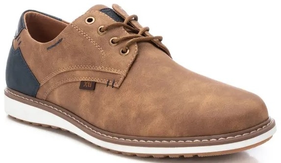 Xti ανδρικό σκαρπίνι μπεζ/καφέ 141180 Camel