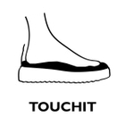 Tamaris γυναικείο Flatform δερμάτινο σε μαύρο χρώμα 1-28017-42 001 Black - Image 7