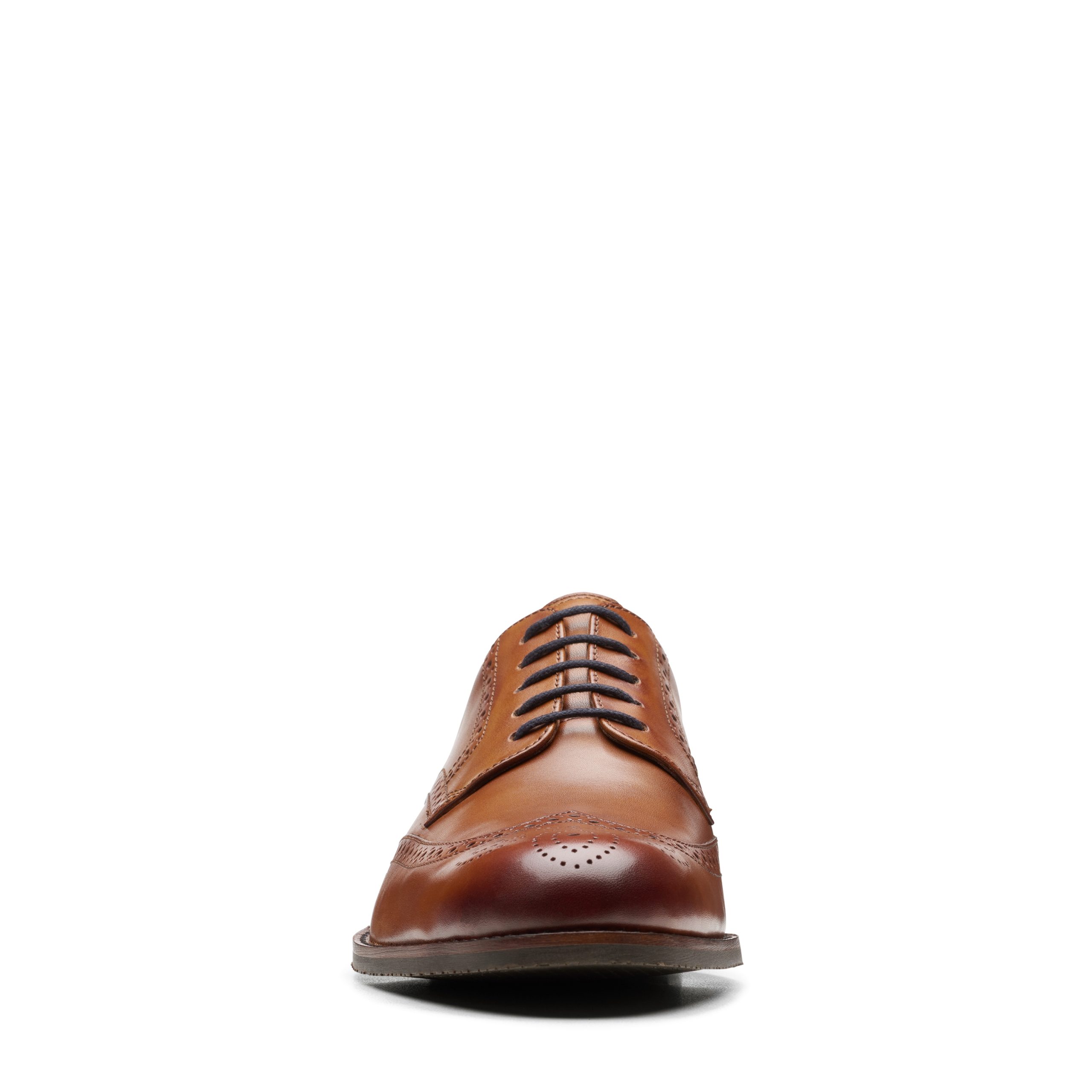 Clarks ανδρικό ανατομικό σκαρπίνι ταμπά/καφέ δέρμα CraftArloLimit Tan Leather 261714537 - Image 3