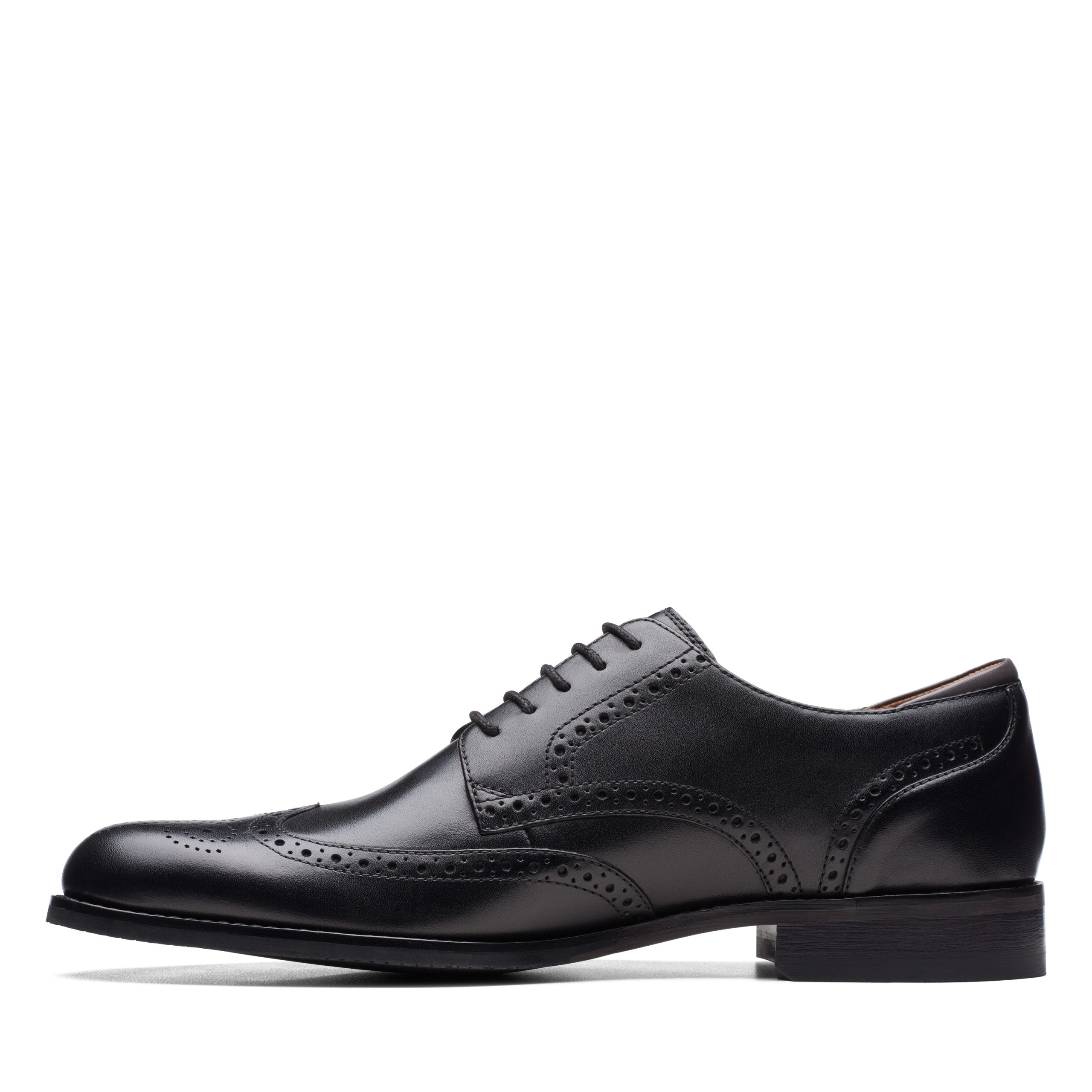 Clarks ανδρικό ανατομικό σκαρπίνι δέρμα σε μαύρο χρώμα Craft Arlo Limit 261714527 black leather - Image 7