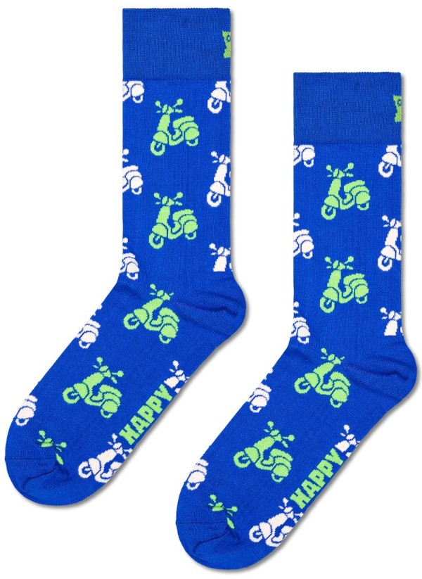 Happy Socks Κάλτσες με σχέδιο βέσπα Vespa P002237-1000 blue