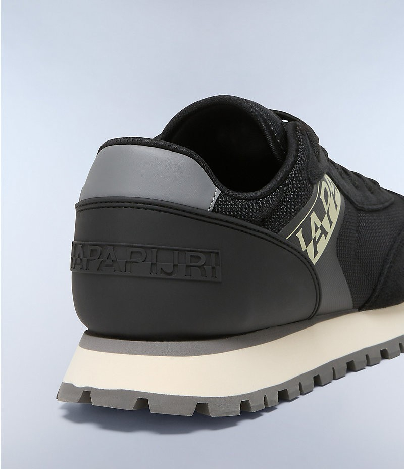 Napapijri ανδρικό sneaker μαύρο Jet NP0A4IJP-Z02 black/grey - Image 4