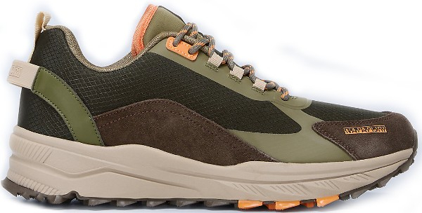 Napapijri ανδρικό sneaker με λαδί αποχρώσεις Vortec Trail NP0A4IKU-MO2 green/brown