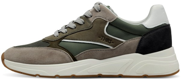 Tamaris ανδρικό sneaker δερμάτινο ανατομικό σε χακί χρώμα ανατομικό 1-13611-44-700 Green