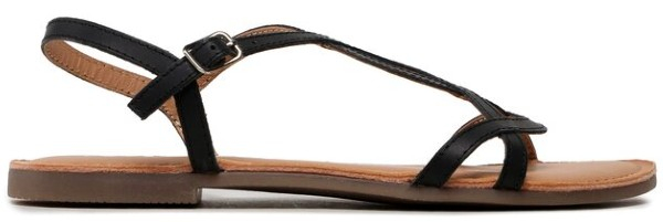 Gioseppo γυναικείο σανδάλι flat σε μαύρο χρώμα Lamim 69113-P-Negro