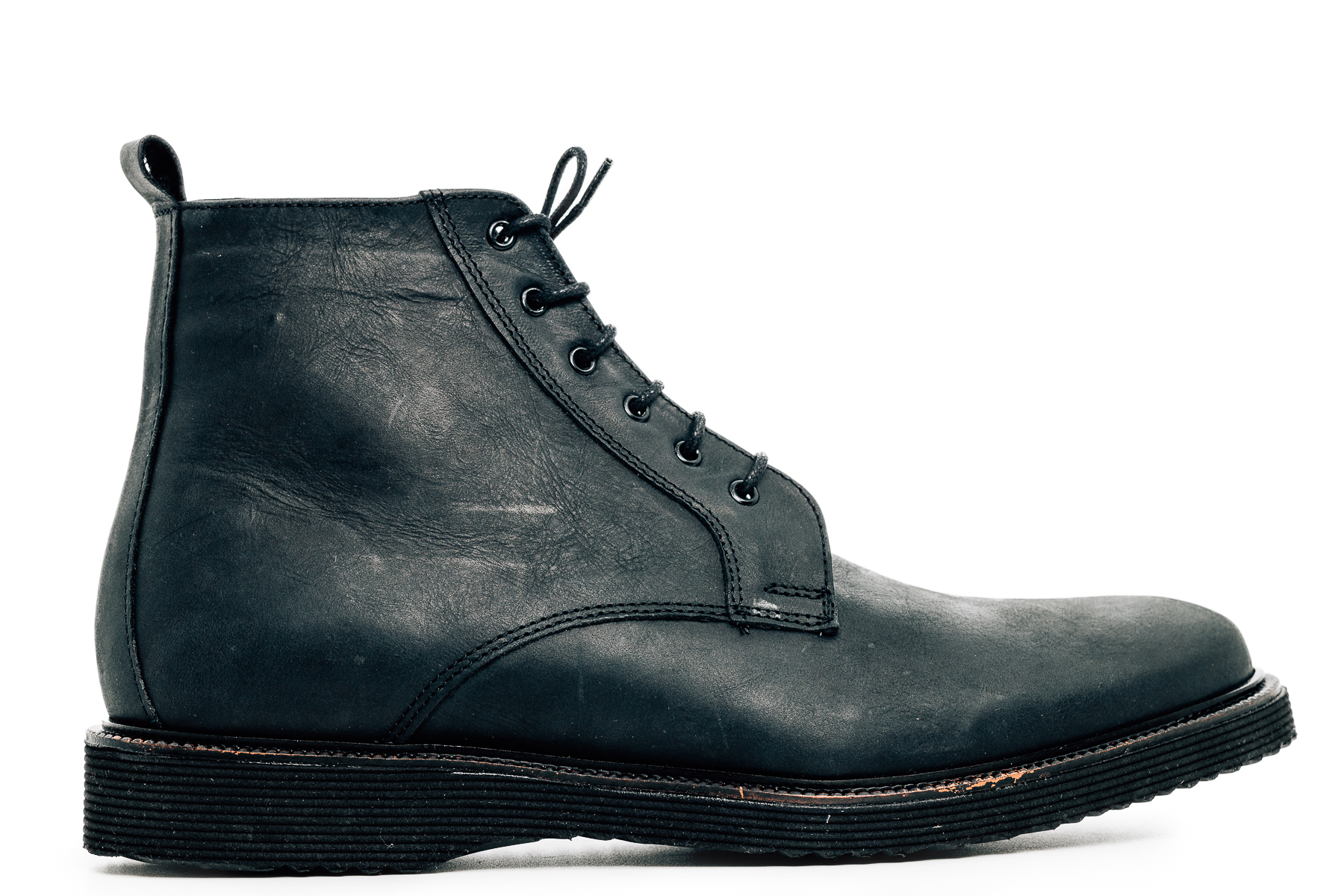 Fentini Ανδρικό μποτάκι δερμάτινο 11-25 Black