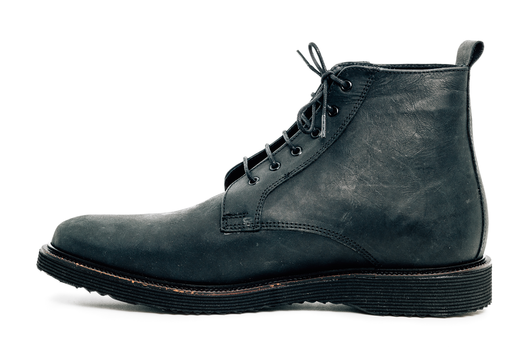 Fentini Ανδρικό μποτάκι δερμάτινο 11-25 Black - Image 2
