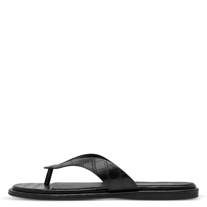 Tamaris Γυναικείο παντόφλα Black Croco (1-27106-46-028)