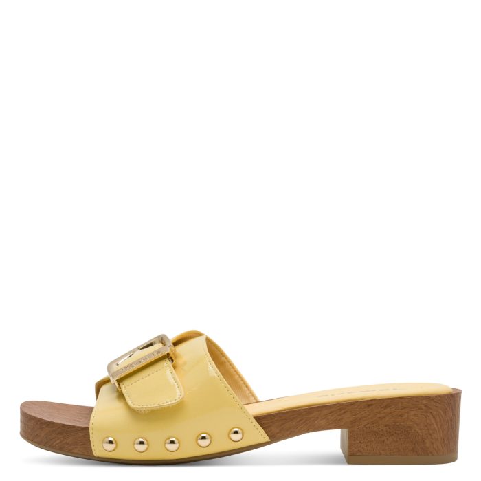 Tamaris Γυναικείο Mule Πλατφόρμα Yellow (1-27315-46-600)