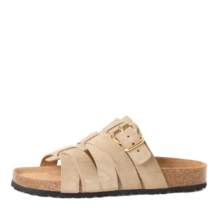 Tamaris Δερμάτινη Παντόφλα με Ξύλινη Σόλα (1-27315-46)