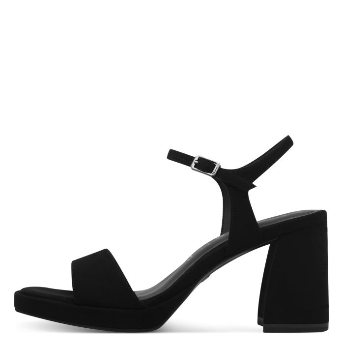 Tamaris Δερμάτινο Γυναικείο Πέδιλο Black (1-28343-44-001)