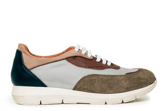 Fentini Ανδρικό Δερμάτινο Sneaker Suede – Λαδί (109-1858-458)