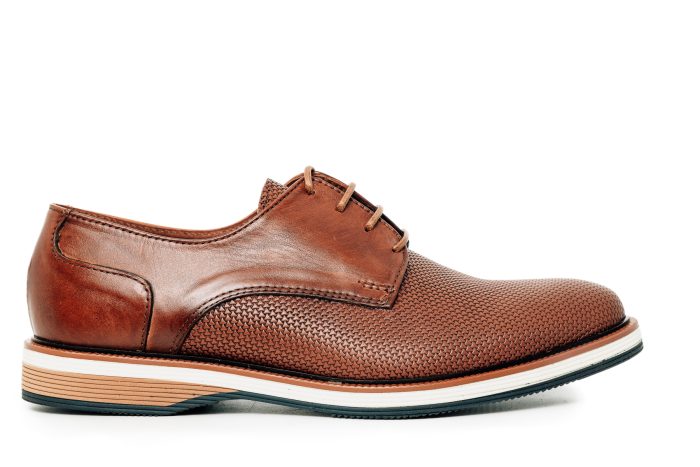 Fentini Ανδρικό Δερμάτινο Derby Sneaker – Cuoio (100-2190-GEL2-2183)