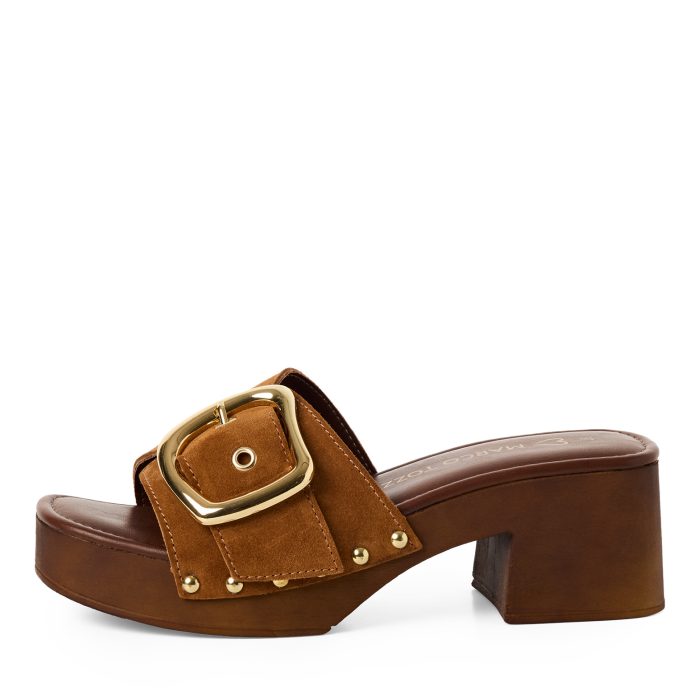 Marco Tozzi Γυναικεία Πλατφόρμα Cognac (2-27290-46-305)