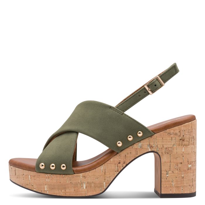 Marco Tozzi Γυναικείο Πέδιλο Olive (2-28366-46-722)