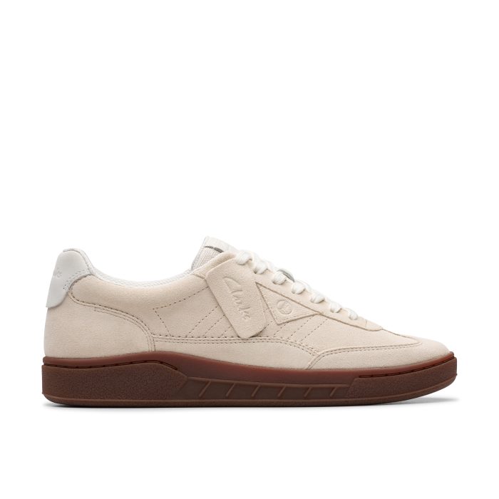 Clarks Ανδρικό Sneaker CraftRally Ace Off White Suede (26184397)