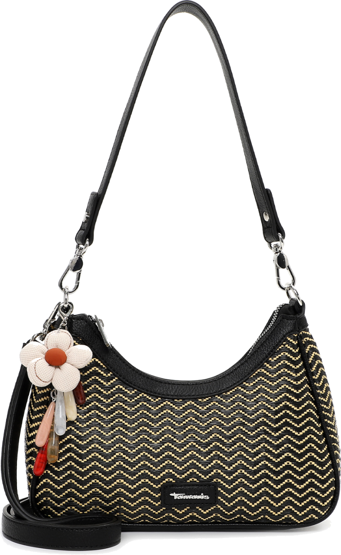 Tamaris Γυναικεία Τσάντα Ώμου Black/Gold (34262-100)