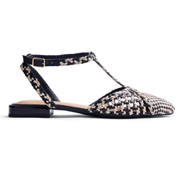 Gioseppo Jhelum Γυναικείο Πέδιλο Slingback Black (79237)