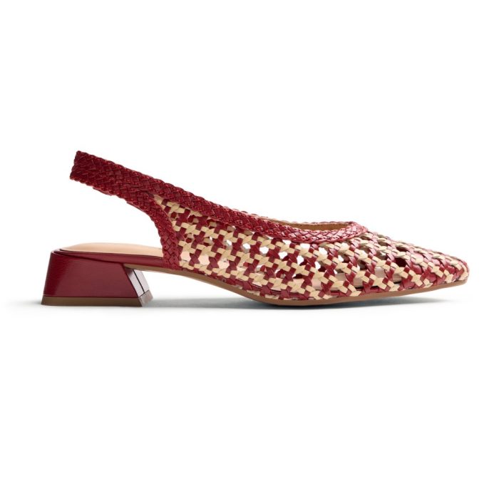 Gioseppo Hounslow Γυναικείο Πέδιλο Slingback Red (79251)