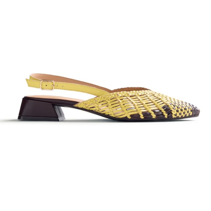 Gioseppo Kehancha Γυναικείο Πέδιλο Slingback Yellow (79267)