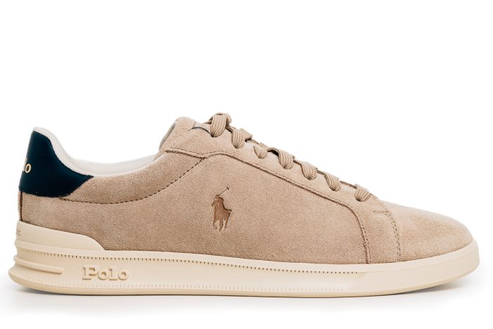Polo Ralph Lauren Ανδρικό Sneaker Tan/Navy (809955691003)