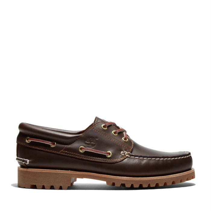 Timberland Authentic Δερμάτινο Ανδρικό Μοκασίνι Boat Shoe Brown (TB030003)