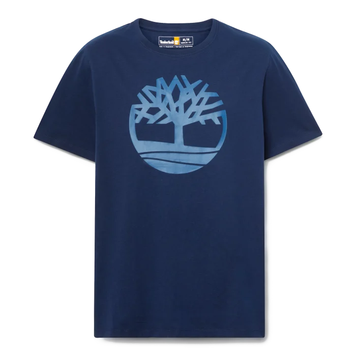 Timberland Kennebec River Ανδρικό T-Shirt Dark Sapphire (TB0A2C2R)