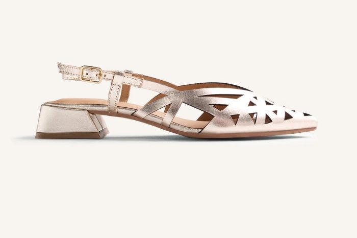Gioseppo Rothbury Γυναικείο Πέδιλο Slingback Platino (79209)