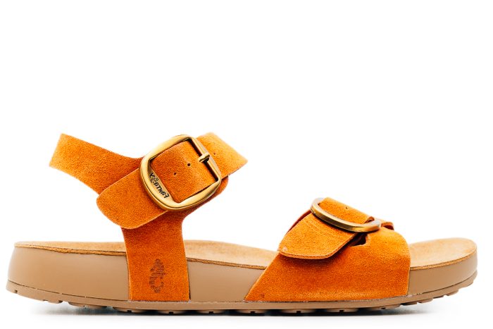 Fantasy Sandals Καστόρινο Γυναικείο Σανδάλι ECO 002 Camel
