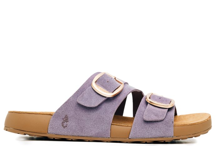 Fantasy Sandals Καστόρινη Γυναικεία Παντόφλα ECO 006 Purple
