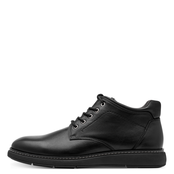 Tamaris Δερμάτινο Ανδρικό Μποτάκι Black Leather (1-15211-47-003)