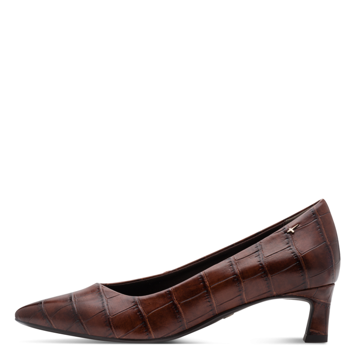 Tamaris Δερμάτινη Γυναικεία Γόβα Muscat Croco (1-22351-47-31Z)