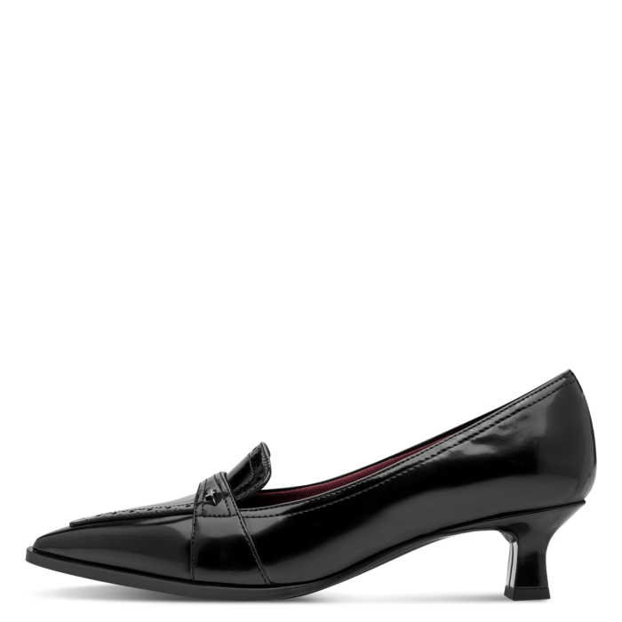 Tamaris Δερμάτινη Γυναικεία Γόβα Black (1-22353-47-001)