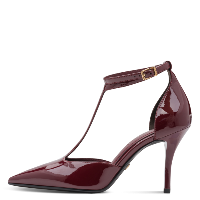 Tamaris Γυναικεία Γόβα Merlot Patent (1-22461-47-568)