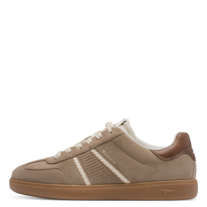 Tamaris Δερμάτινο Γυναίκειο Sneaker Taupe (1-23624-43-3A1)
