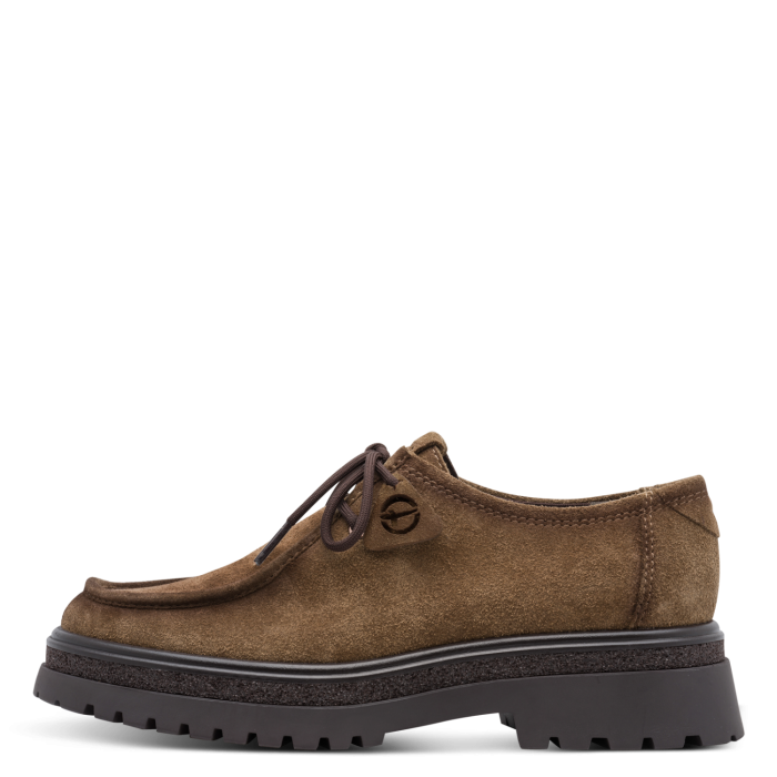 Tamaris Δερμάτινο Γυναικείο Boat shoe Camel (1-23627-47-310)
