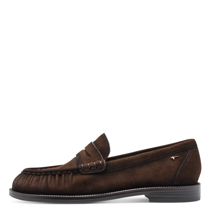 Tamaris Δερμάτινο Γυναικείο Loafer Mocca (1-24251-47-304)