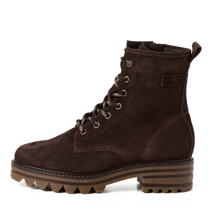 Tamaris Δερμάτινη Γυναικεία Μπότα Mocca (1-25202-47-304)