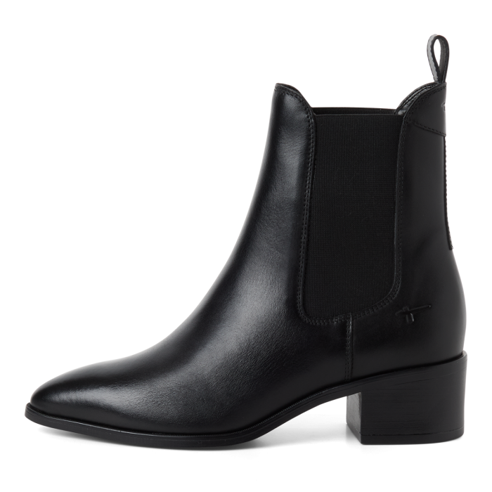 Tamaris Δερμάτινη Γυναικεία Μπότα Black (1-25306-47-001)