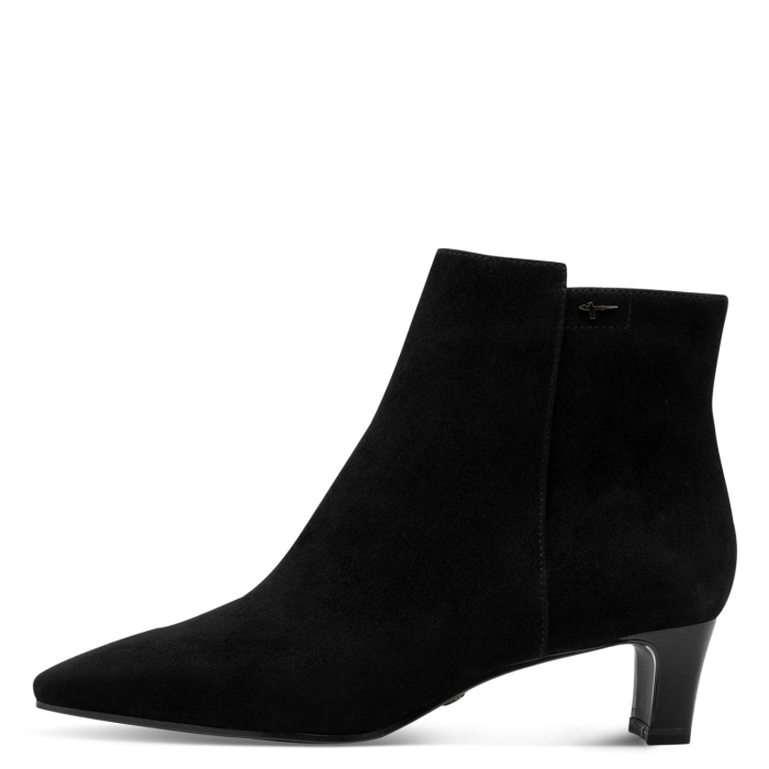 Tamaris Δερμάτινη Γυναικεία Μπότα Black (1-25311-47-001)
