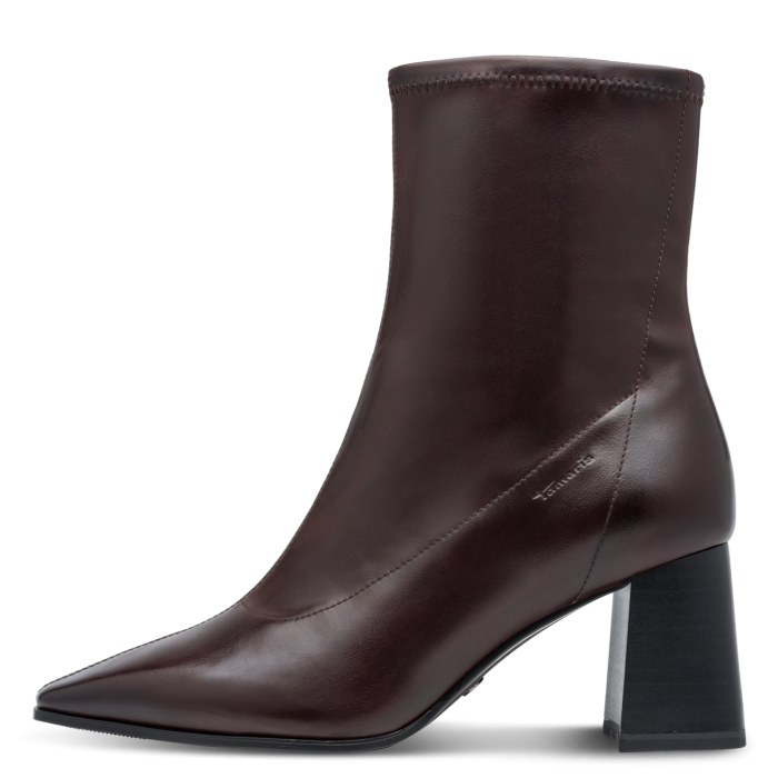 Tamaris Δερμάτινη Γυναικεία Μπότα Burgundy (1-25317-47-585)