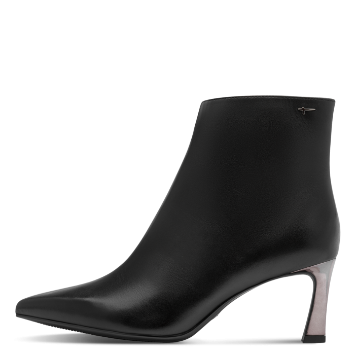 Tamaris Δερμάτινη Γυναικεία Μπότα Black (1-25320-47-001)