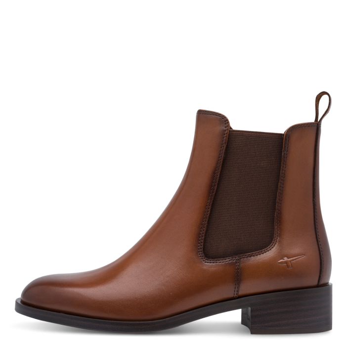 Tamaris Δερμάτινη Γυναικεία Μπότα Cognac (1-25361-47-305)