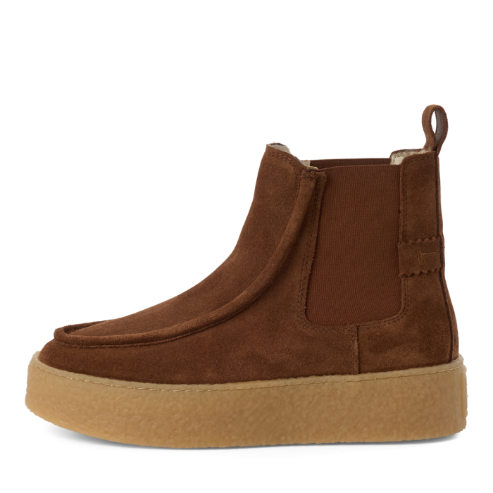 Tamaris Δερμάτινο Γυναικείο Μποτάκι Cognac (1-25401-47-305)
