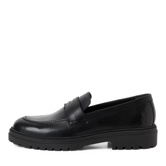 Marco Tozzi Δερμάτινο Ανδρικό Loafer Black (2-14607-47-001)