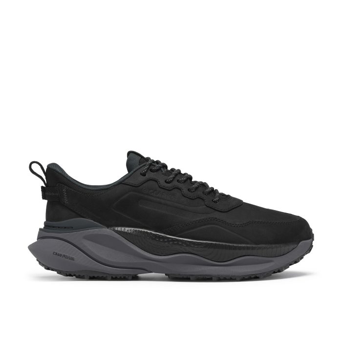 Clarks Pace Trail Low WP Ανδρικά Αδιάβροχα Sneakers Black (26320176)