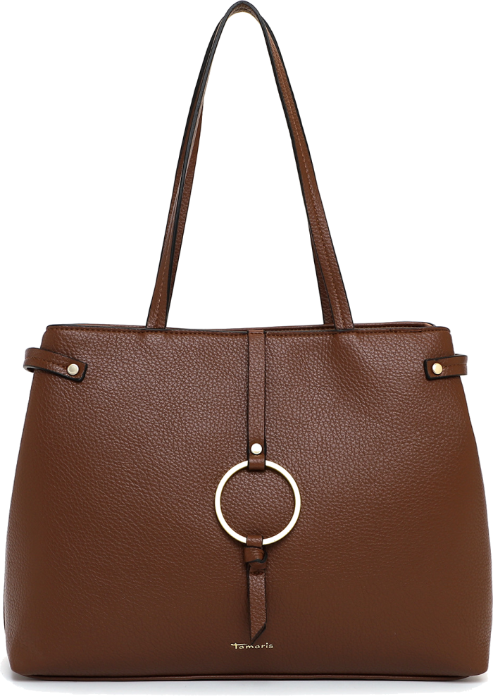Tamaris Γυναικεία Τσάντα Ώμου Maischa SC / Tote Bag Cognac / Brown (34825-700)